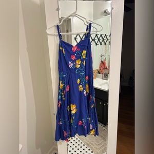 Blue Floral Old Navy Dress!!